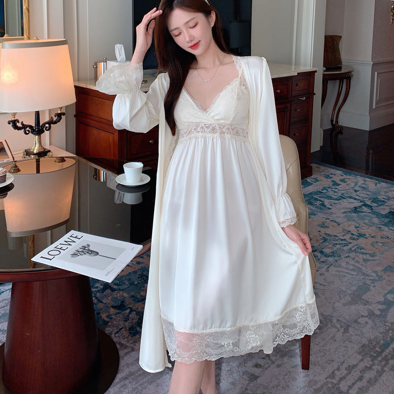 Lace thin slip dress