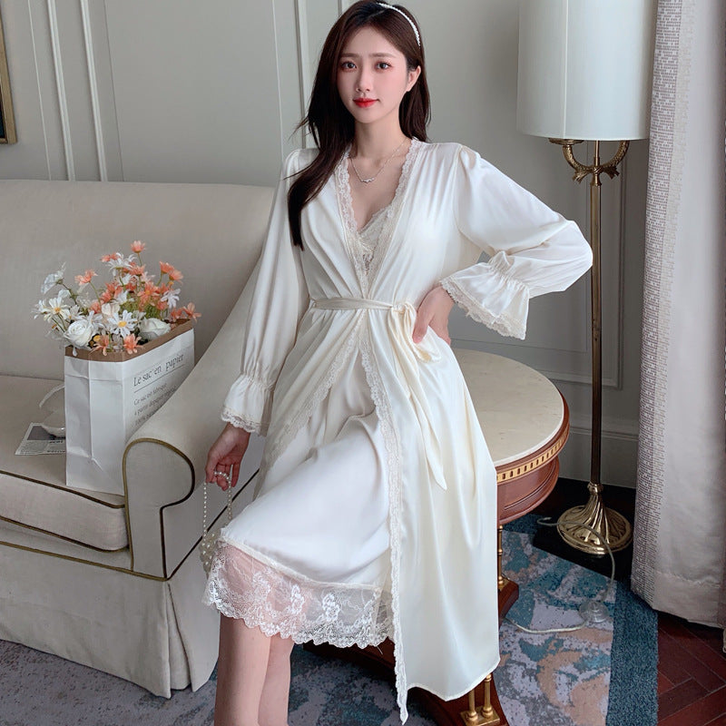 Lace thin slip dress