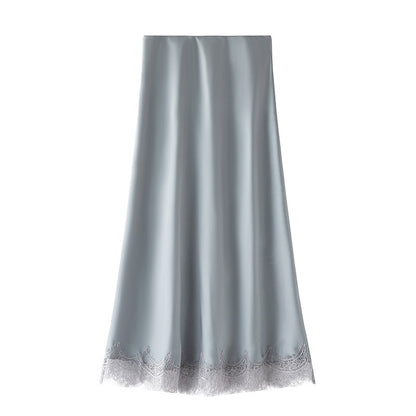 Lace-Trim Skirt