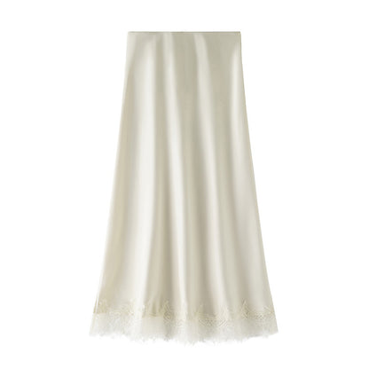 Lace-Trim Skirt