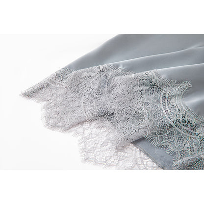 Lace-Trim Skirt