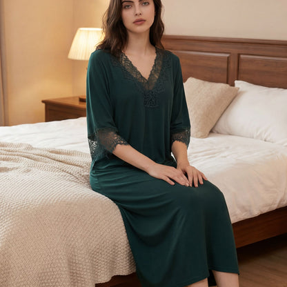 Lace Trimmed Nightgown
