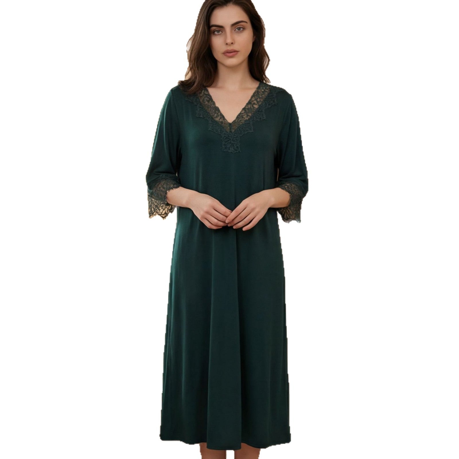 Lace Trimmed Nightgown