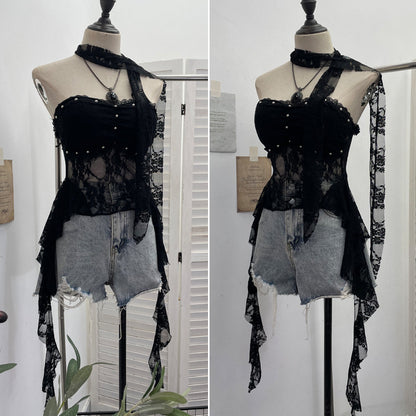 lace tube top