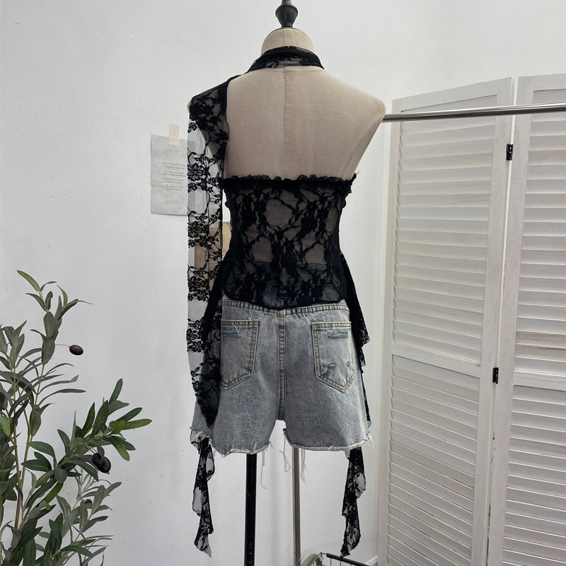 lace tube top