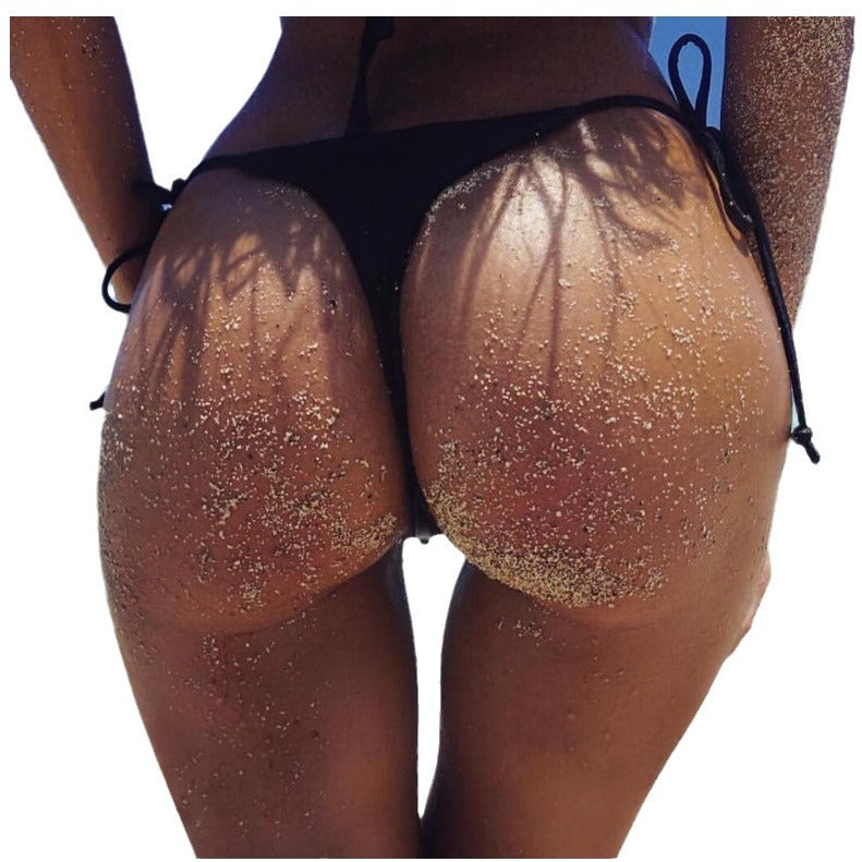 Lace-Up Swim Trunks Sport Shorts