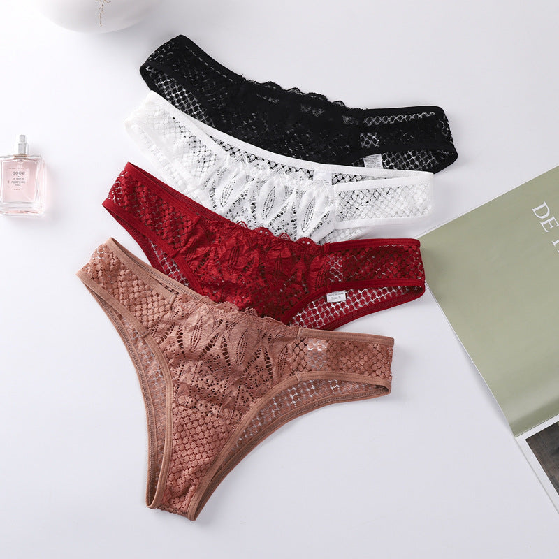 Lace Women's Underwear High-End Sexy Transparent Lace
