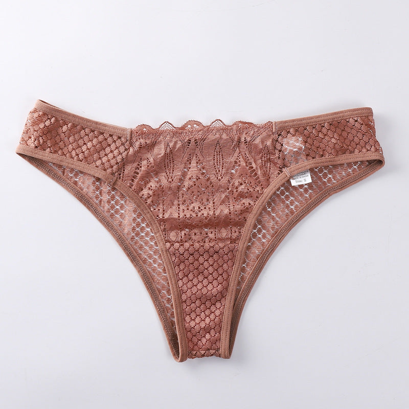 Lace Women's Underwear High-End Sexy Transparent Lace