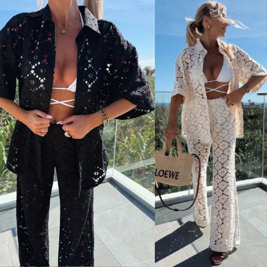 lace womens suit