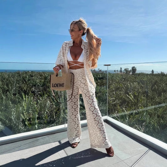 lace womens suit