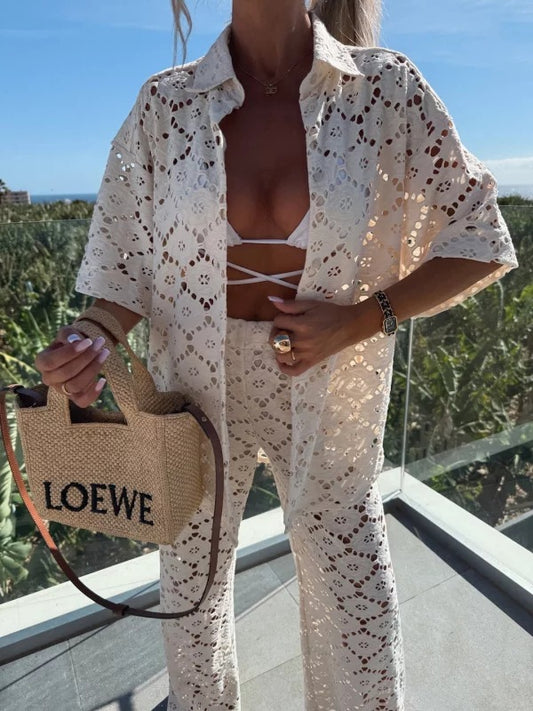 lace womens suit