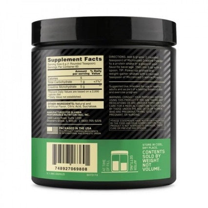 Lactalbumin Powder Creatine Monohydrate