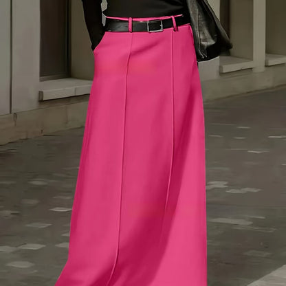 Ladies Fashion Swing Long Skirt