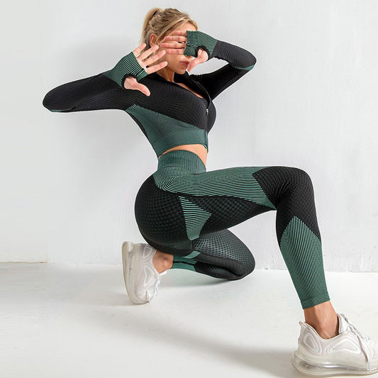 Ladies' fitness yoga set