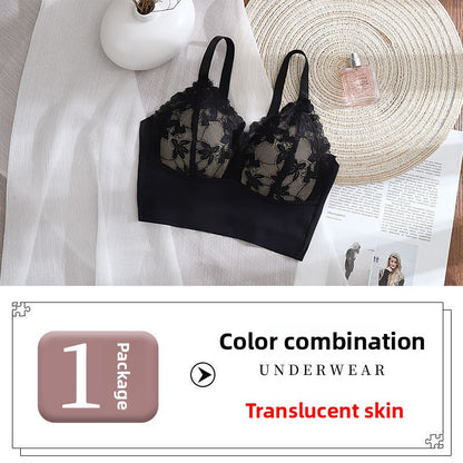 Ladies gather their anti-sagging underwear