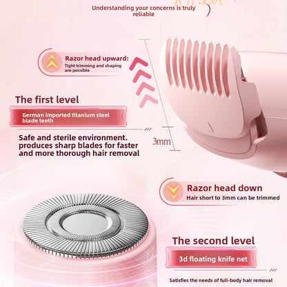 Ladies hair removal knife
