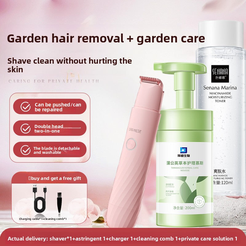 Ladies hair removal knife