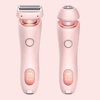 Ladies' hair trimming and shaving instrument