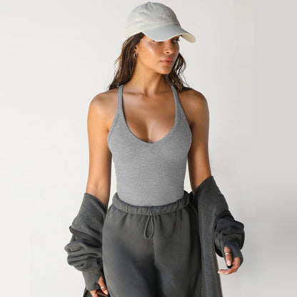 Ladies' knitted vest