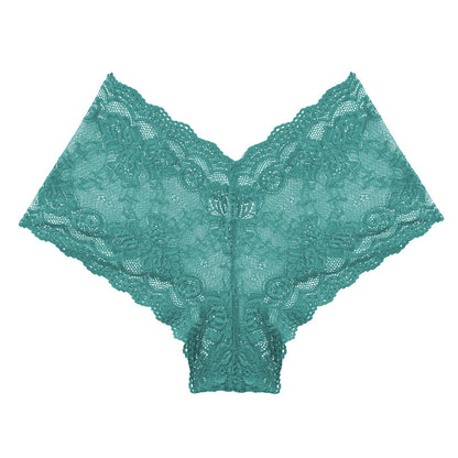 Ladies Lace Underwear Soft Floral Briefs