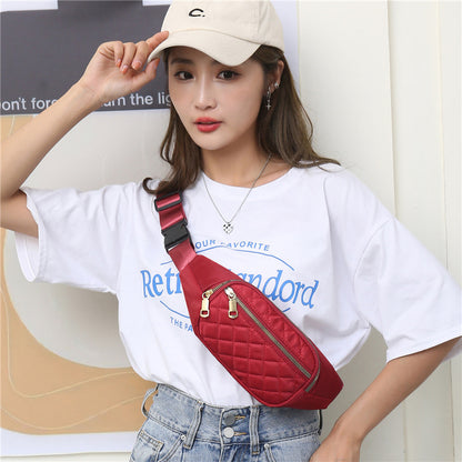 Ladies Multifunctional Nylon Waist Bag