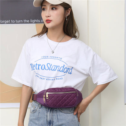Ladies Multifunctional Nylon Waist Bag