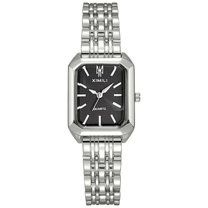 Ladies Quartz Watch with Steel Band