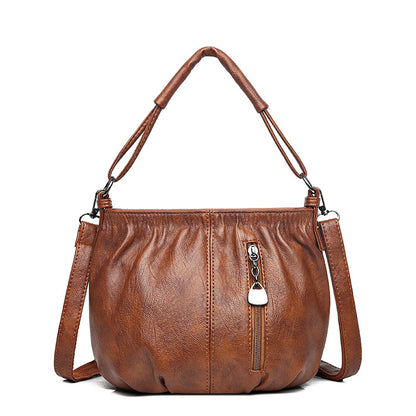 Ladies' single-shoulder multi-layered large-capacity crossbody bag