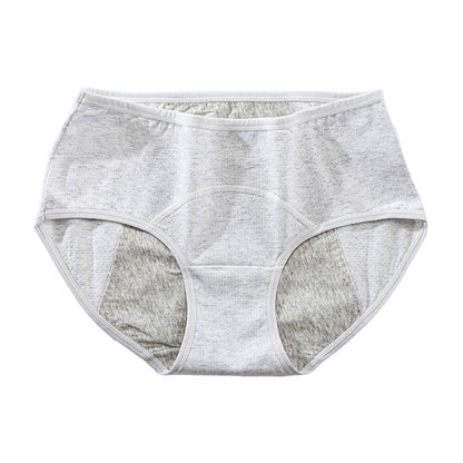 Ladies with mid-waist pure cotton underwear