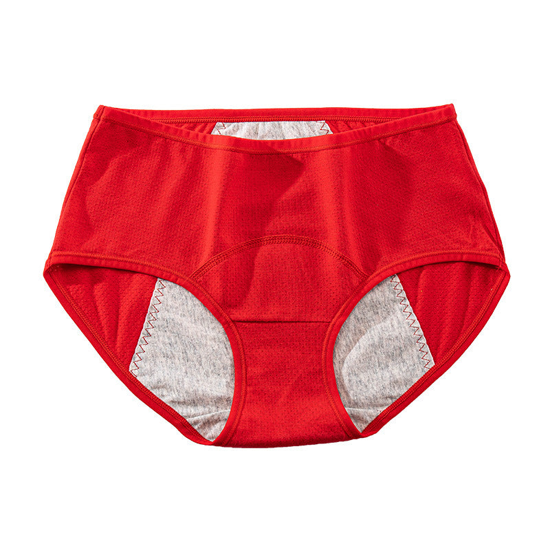 Ladies with mid-waist pure cotton underwear