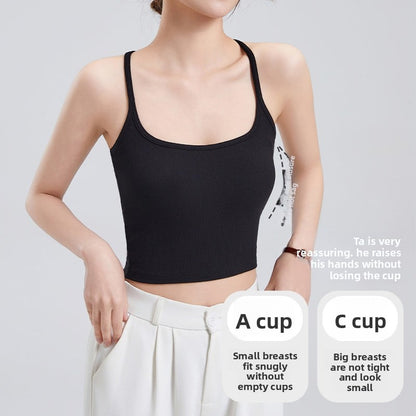 Lady's backless vest