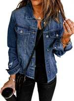 Lady's denim jacket