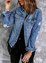 Lady's denim jacket