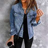 Lady's denim jacket