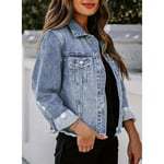 Lady's denim jacket