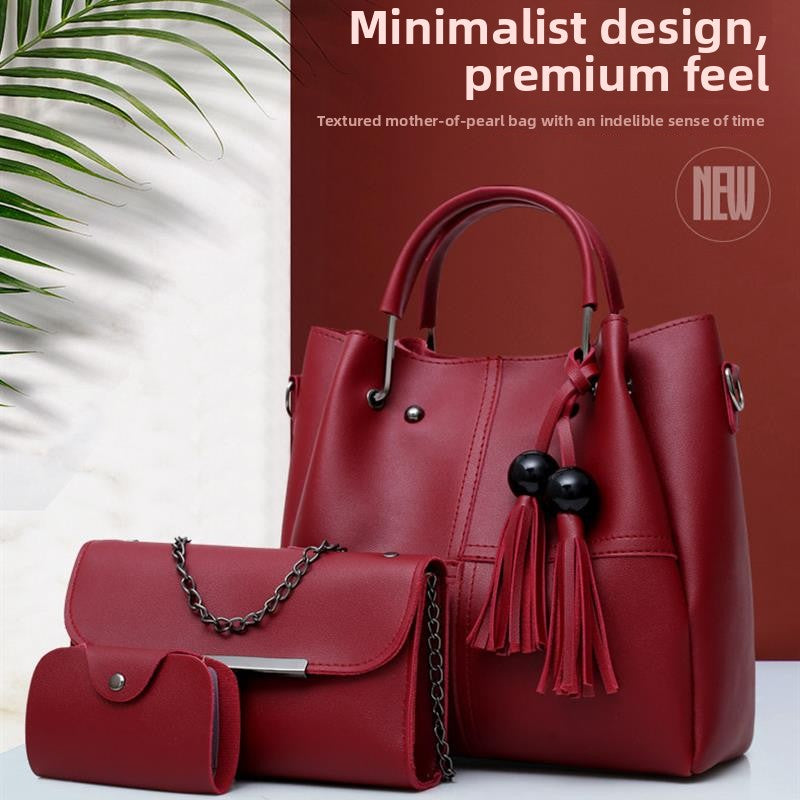 Lady's leather handbag