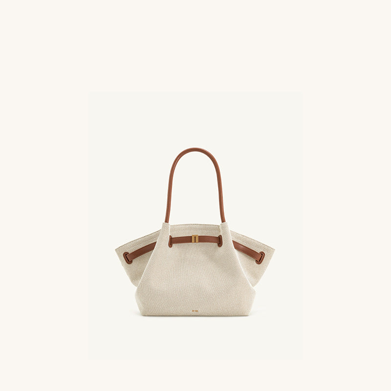 Lady's single-shoulder dumpling bag