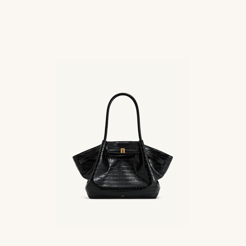 Lady's single-shoulder dumpling bag