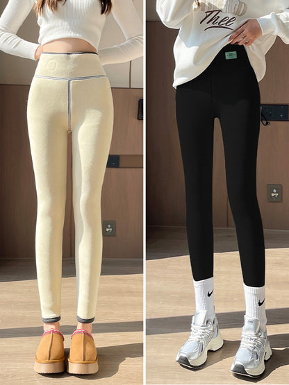 Lamb fleece thermal pants