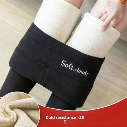 Lamb's wool leggings
