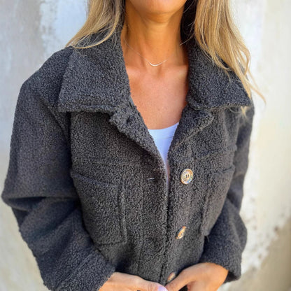 Lamb wool coat