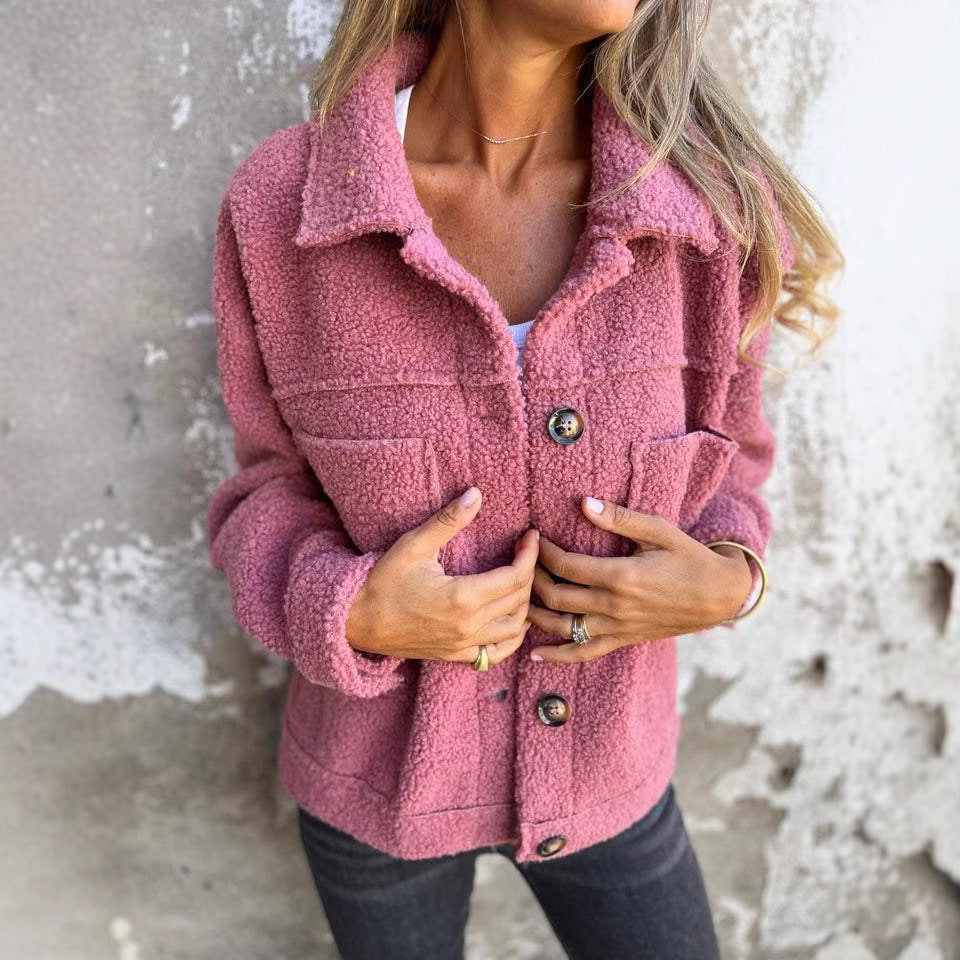 Lamb wool coat