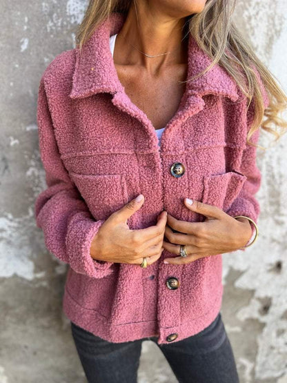 Lamb wool coat