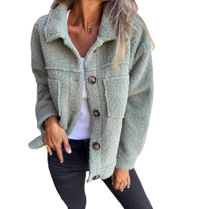 Lamb wool coat