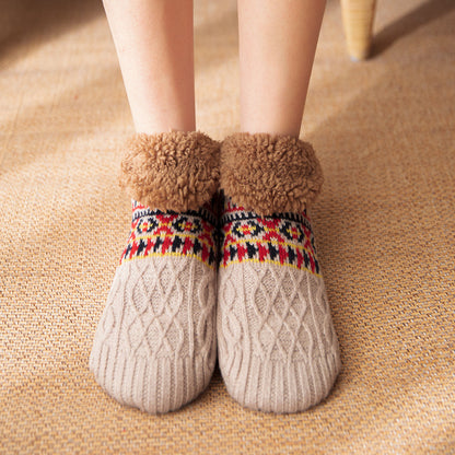 Lamb Wool Floor Socks