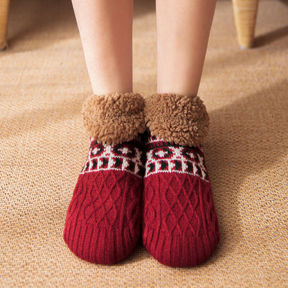 Lamb Wool Floor Socks