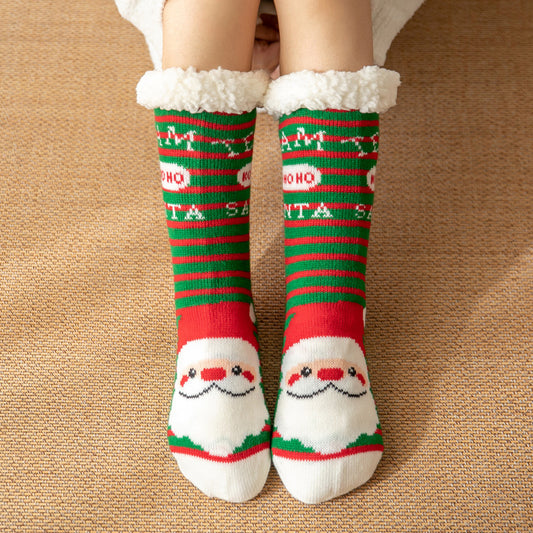 Lambskin floor socks