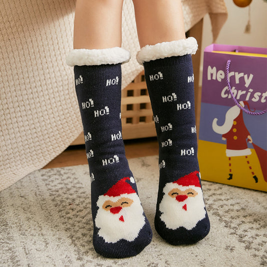 Lambskin floor socks
