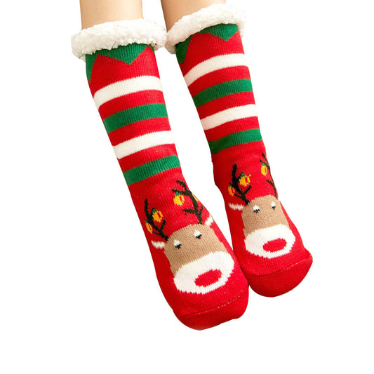 Lambskin floor socks