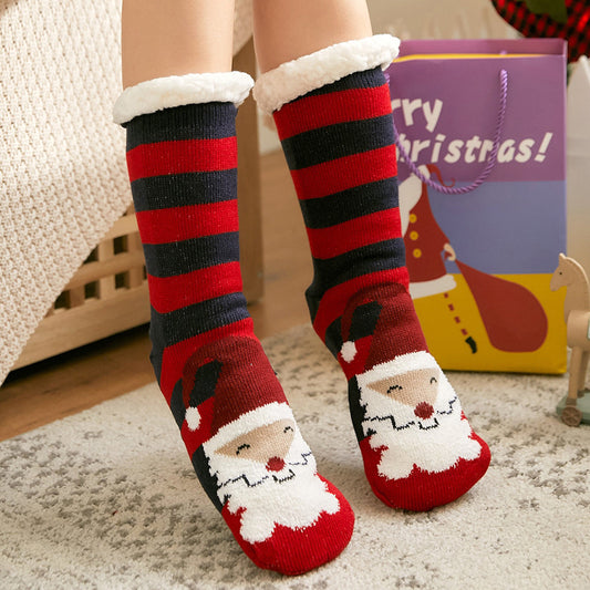 Lambskin floor socks